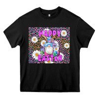 Black easter happy easter gnomes bunny daisys Heavy Core Tee - Artiststas