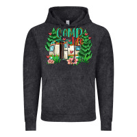 Vintage Black camp life Vintage Hoodie - MaliasSmallBusiness