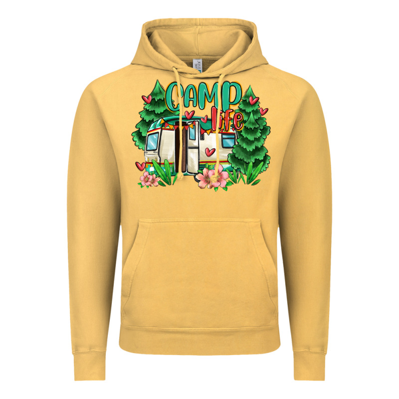 Camp Life Vintage Hoodie by MaliasSmallBusiness | Teevron