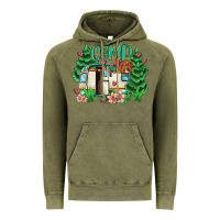 Vintage Olive camp life Vintage Hoodie - MaliasSmallBusiness