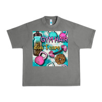 Tornado gym hair don't care clasp and water bottle with glitter seamless patte Urban Heavy Tee - BundleAndBundleShop