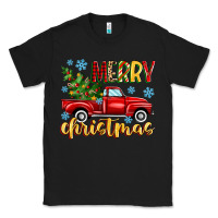 Black merry christmas truck Classic Tee - MaliasSmallBusiness