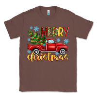 Chestnut merry christmas truck Classic Tee - MaliasSmallBusiness