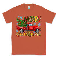 Copper merry christmas truck Classic Tee - MaliasSmallBusiness