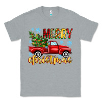 Heather Grey merry christmas truck Classic Tee - MaliasSmallBusiness