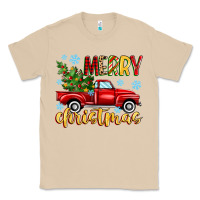 Mushroom merry christmas truck Classic Tee - MaliasSmallBusiness