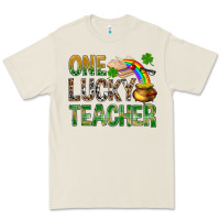 Bone one lucky teacher st patricks Premium Tee - NancyCooperArtShop