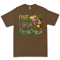 Cacao one lucky teacher st patricks Premium Tee - NancyCooperArtShop