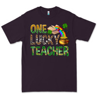Plum one lucky teacher st patricks Premium Tee - NancyCooperArtShop