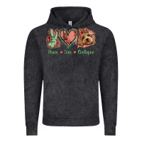 Vintage Black Peace Love Cockapoo Vintage Hoodie - Jasminsmagicworld