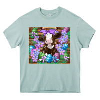 Arona easter cow eggs flowers daisys Heavy Core Tee - Artiststas