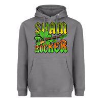 Storm St. Patrick’s Day sham rocker with guitar Heavyweight Hoodie - OliviaCreatesArt