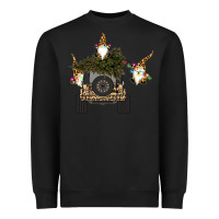 Black Gnomes Truck Car  Christmas Heavyweight Sweatshirt - Bettercallsaul