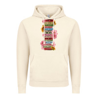 Vintage Artic floral books Vintage Hoodie - MaliasSmallBusiness