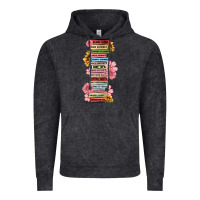 Floral Books Vintage Hoodie | Teevron