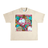 Sandshell hair boss and hand mirror with money and leopard seamless pattern bbs Urban Heavy Tee - BundleAndBundleShop