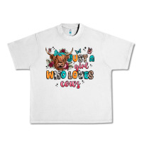 Lunar Rock just a girl who loves cows Urban Heavy Tee - JahusDesignShop