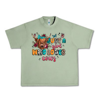 Oil Green just a girl who loves cows Urban Heavy Tee - JahusDesignShop