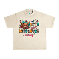 Sandshell just a girl who loves cows Urban Heavy Tee - JahusDesignShop
