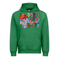 Emerald DON T WORRY Be hoppy Easter Urban Hoodie - CowhideDigitalArt