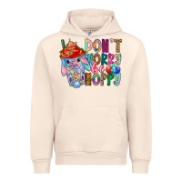 Sandshell DON T WORRY Be hoppy Easter Urban Hoodie - CowhideDigitalArt