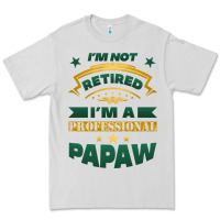 Dove Grey i'm not retired i'm a professional papaw Premium Tee - Jasminsmagicworld