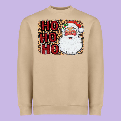 Ho Ho Ho Santa Heavyweight Sweatshirt Designed By Bettercallsaul