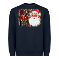 Navy Ho Ho Ho Santa Heavyweight Sweatshirt - Bettercallsaul