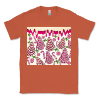 Copper pink christmas tree cakes Classic Tee - MaliasSmallBusiness