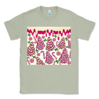 Matcha pink christmas tree cakes Classic Tee - MaliasSmallBusiness