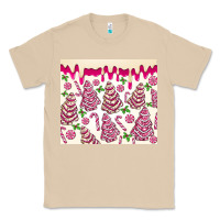 Mushroom pink christmas tree cakes Classic Tee - MaliasSmallBusiness
