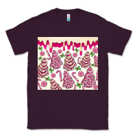 Plum pink christmas tree cakes Classic Tee - MaliasSmallBusiness