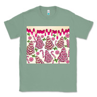 Sage pink christmas tree cakes Classic Tee - MaliasSmallBusiness