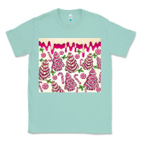 Seafoam pink christmas tree cakes Classic Tee - MaliasSmallBusiness