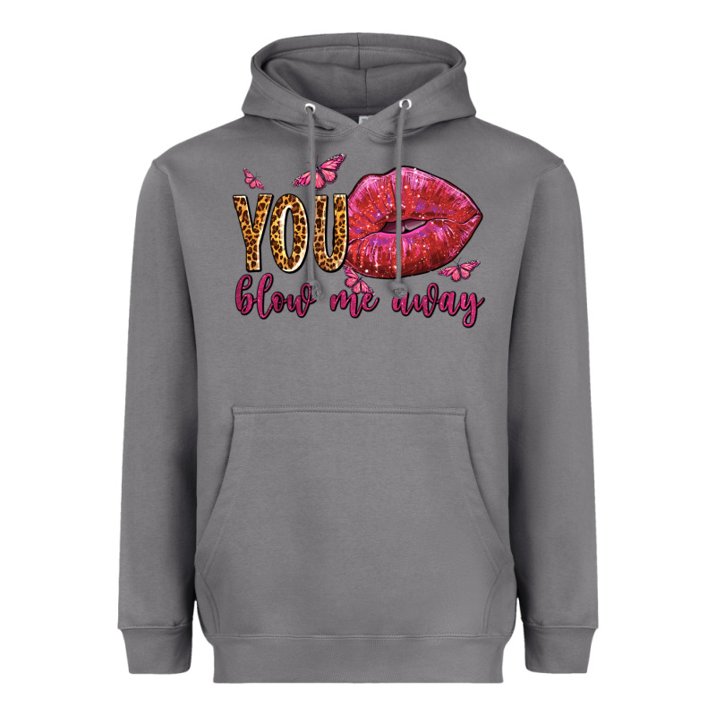 You Blow Me Away Olivia Heavyweight Hoodie by OliviaCreatesArt | Teevron