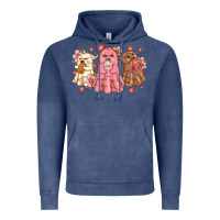 Vintage Denim mexican desert ghosts Vintage Hoodie - MaliasSmallBusiness