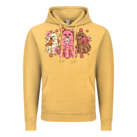Vintage Mustard mexican desert ghosts Vintage Hoodie - MaliasSmallBusiness