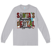 Moon Dust santa's favorite dental hygienist Long Sleeve Tee - Jasminsmagicworld