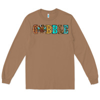 Toasted Coconut gobble thanksgiving turkey Long Sleeve Tee - RanaPortraitStore