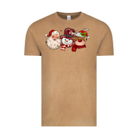 Vintage Camel santa snowman reindeer Vintage Tee - MaliasSmallBusiness