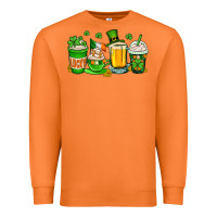 Carrot St. Patrick's Day coffee cups Premium Sweatshirt - OliviaCreatesArt