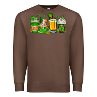 Chestnut St. Patrick's Day coffee cups Premium Sweatshirt - OliviaCreatesArt