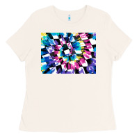 Bone tie dye colourful race flag background 3200x2400 Ladies Tee - AdoDesignShop