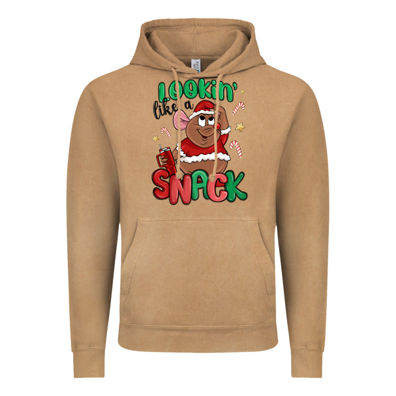 Lookin' Like A Snack Christmas Character Vintage Hoodie by MaliasSmallBusiness | Teevron