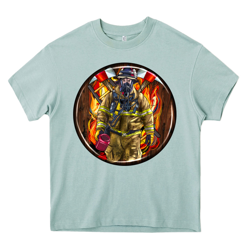 Firefighter Coasters Heavy Core Tee by AdoDesignShop | Teevron
