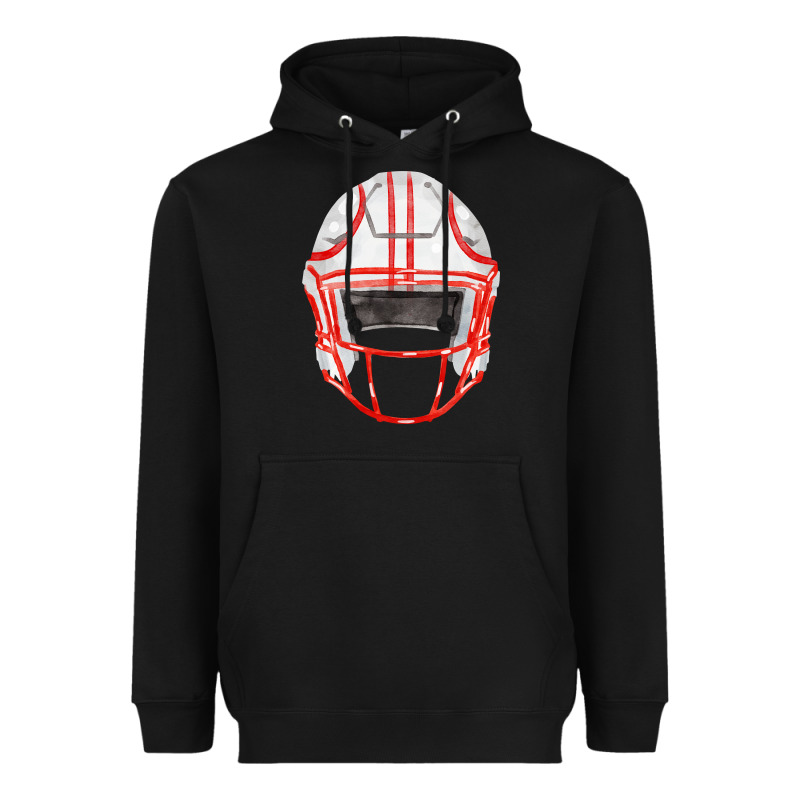Football Helmet Fa Element Heavyweight Hoodie by FaDigitalArtStudio | Teevron