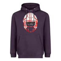 Plum football helmet fa element Heavyweight Hoodie - FaDigitalArtStudio
