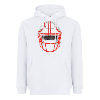 White football helmet fa element Heavyweight Hoodie - FaDigitalArtStudio