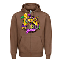 Chestnut mardi gras gamer Zipper Hoodie - CowGirlArtShop