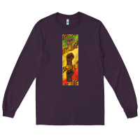 Plum juneteenth pen wrap Long Sleeve Tee - BarkalooDesign